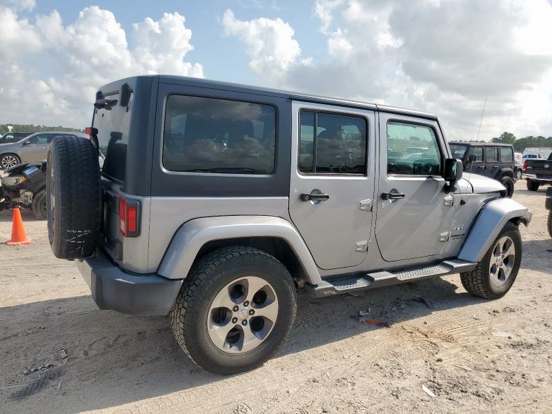1C4HJWEG3HL689227 - 2017 JEEP WRANGLER U SAHARA 银色 照片 3