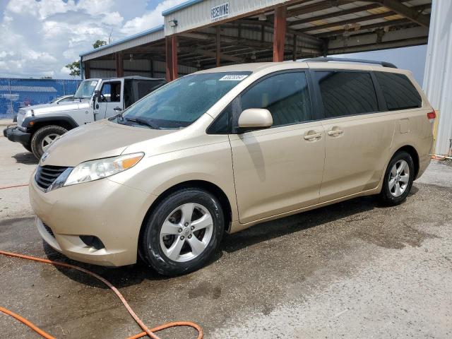 5TDKK3DC3CS258281 - 2012 TOYOTA SIENNA LE GOLD photo 1