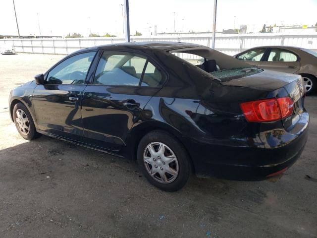 3VW2K7AJ9EM443137 - 2014 VOLKSWAGEN JETTA BASE შავი ფოტო 2