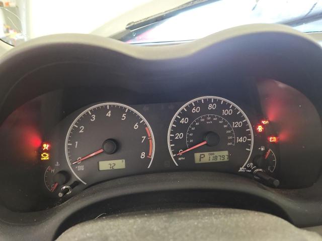 5YFBU4EE5DP219931 - 2013 TOYOTA COROLLA BASE Сріблястий фото 9