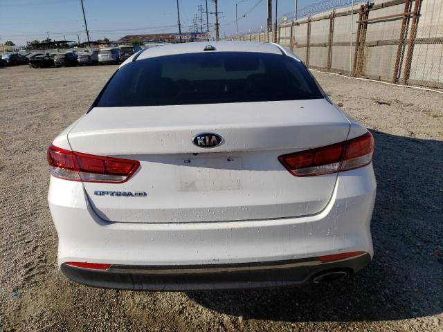 KNAGT4L39G5102426 - 2016 KIA OPTIMA LX WHITE photo 6