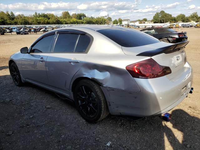 JN1CV6AR1DM762964 - 2013 INFINITI G37 SILVER photo 2