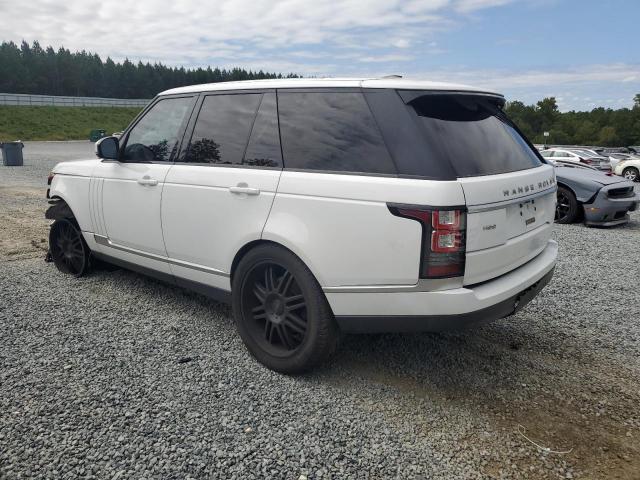 SALGS2VF8FA218295 - 2015 LAND ROVER RANGE ROVE HSE WHITE photo 2