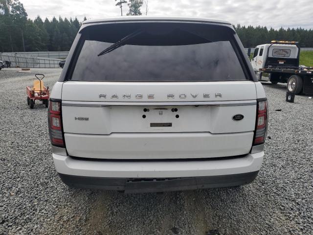 SALGS2VF8FA218295 - 2015 LAND ROVER RANGE ROVE HSE WHITE photo 6