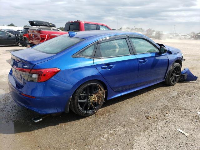 2HGFE2F54PH513348 - 2023 HONDA CIVIC SPORT 蓝色 照片 3