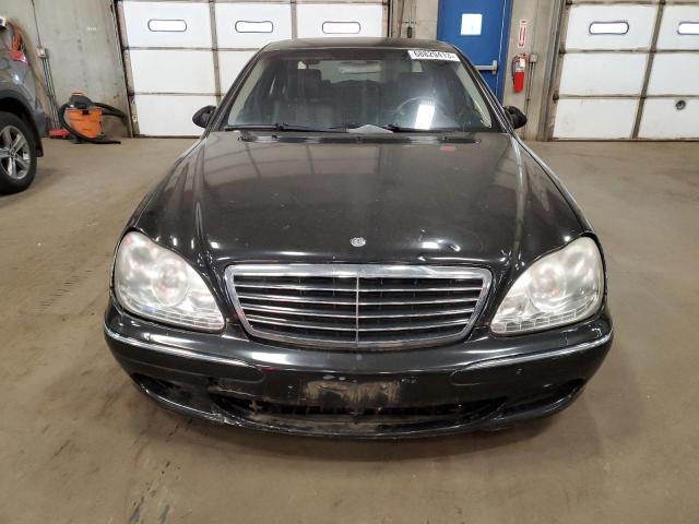 WDBNG83J24A398511 - 2004 MERCEDES-BENZ S 430 4MATIC BLACK photo 5