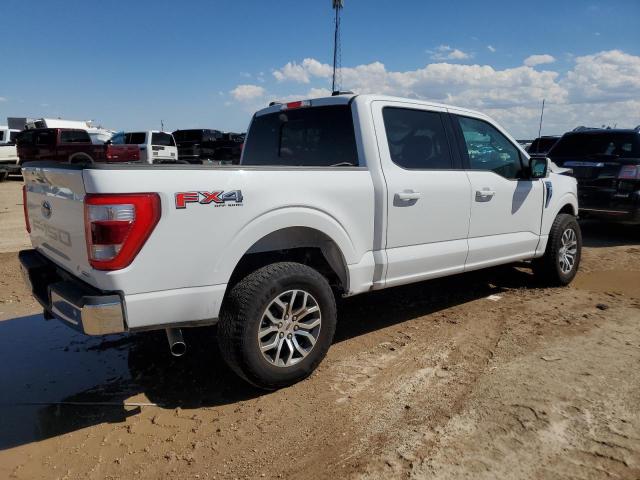 1FTFW1E82MFB17837 - 2021 FORD F150 SUPERCREW WHITE photo 3