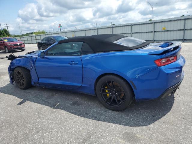 1G1FF3D73H0111034 - 2017 CHEVROLET CAMARO SS BLUE photo 2