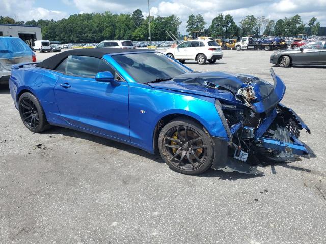 1G1FF3D73H0111034 - 2017 CHEVROLET CAMARO SS BLUE photo 4