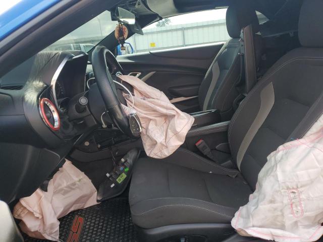 1G1FF3D73H0111034 - 2017 CHEVROLET CAMARO SS BLUE photo 7