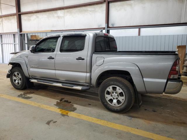 5TFLU4EN7EX087455 - 2014 TOYOTA TACOMA DOUBLE CAB SILVER photo 2