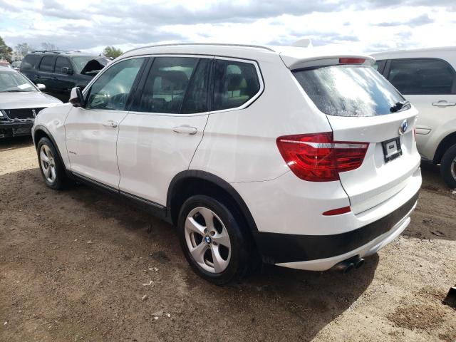 5UXWX9C50D0A29247 - 2013 BMW X3 XDRIVE28I WHITE photo 2