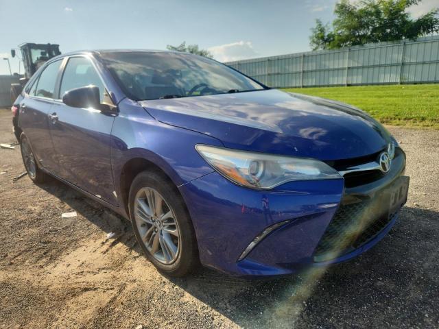 4T1BF1FK3FU891940 - 2015 TOYOTA CAMRY LE BLUE photo 4