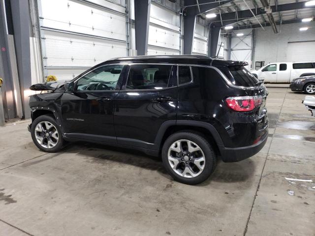 3C4NJDCB2JT360625 - 2018 JEEP COMPASS LIMITED BLACK photo 2