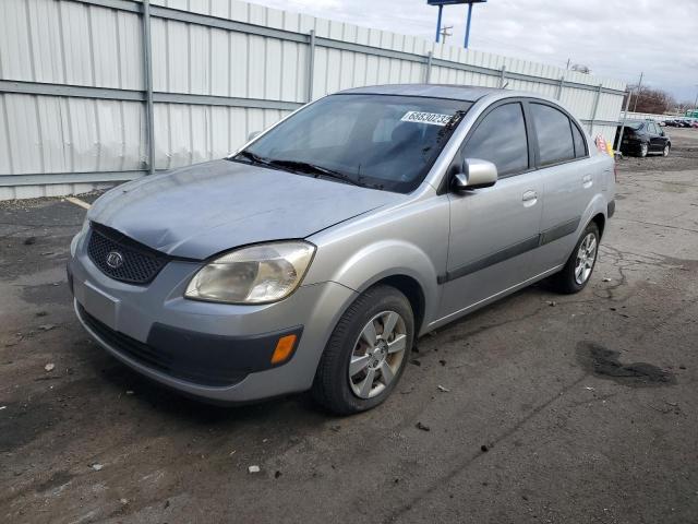 KNADE123176246138 - 2007 KIA RIO BASE SILVER photo 1