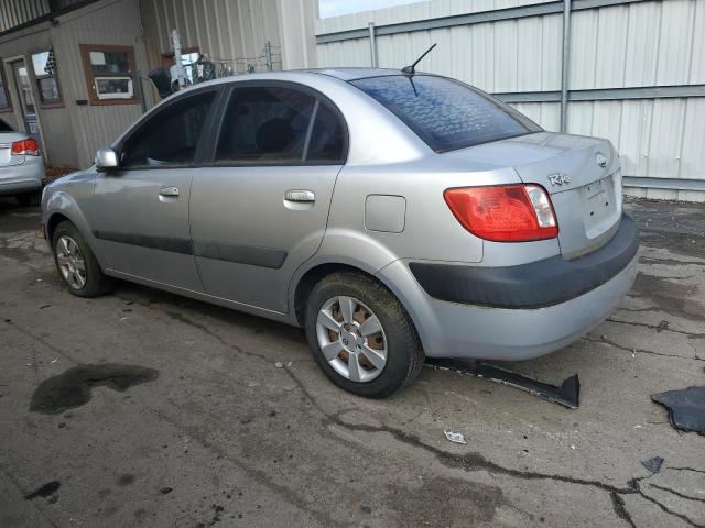 KNADE123176246138 - 2007 KIA RIO BASE SILVER photo 2