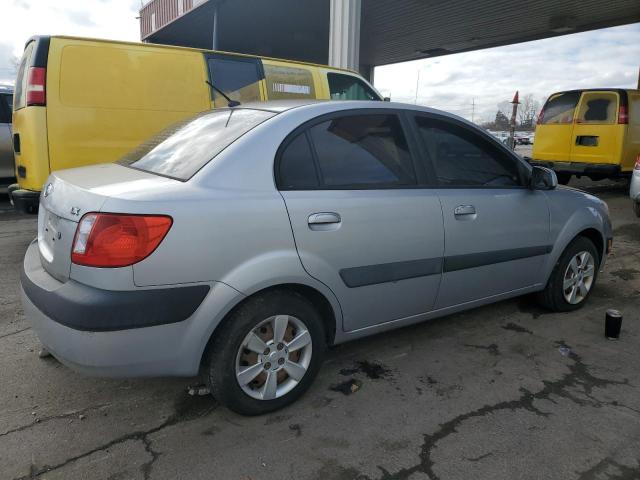 KNADE123176246138 - 2007 KIA RIO BASE SILVER photo 3