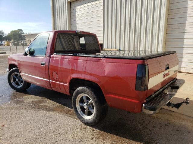 1GTDC14K9LZ518750 - 1990 GMC SIERRA C1500 RED photo 2