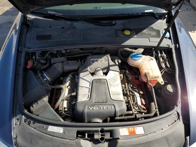 WAUKGAFB2AN024806 - 2010 AUDI A6 PRESTIGE ლურჯი ფოტო 11