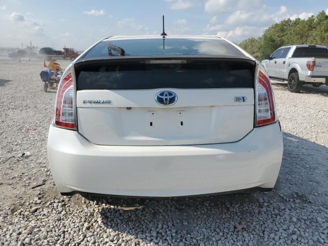 JTDKN3DU2D5592843 - 2013 TOYOTA PRIUS WHITE photo 6