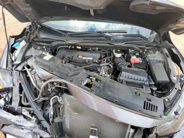 2HGFC2F63LH505881 - 2020 HONDA CIVIC LX GRAY photo 11