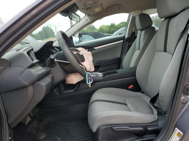 2HGFC2F63LH505881 - 2020 HONDA CIVIC LX GRAY photo 7