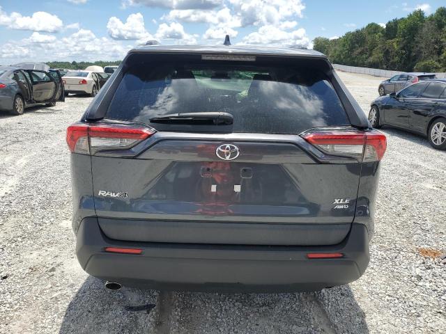 JTMP1RFV2MD075879 - 2021 TOYOTA RAV4 XLE GRAY photo 6