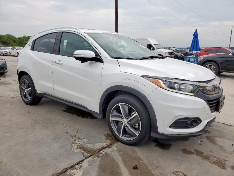 3CZRU5H70MM702505 - 2021 HONDA HR-V EXL WHITE photo 4