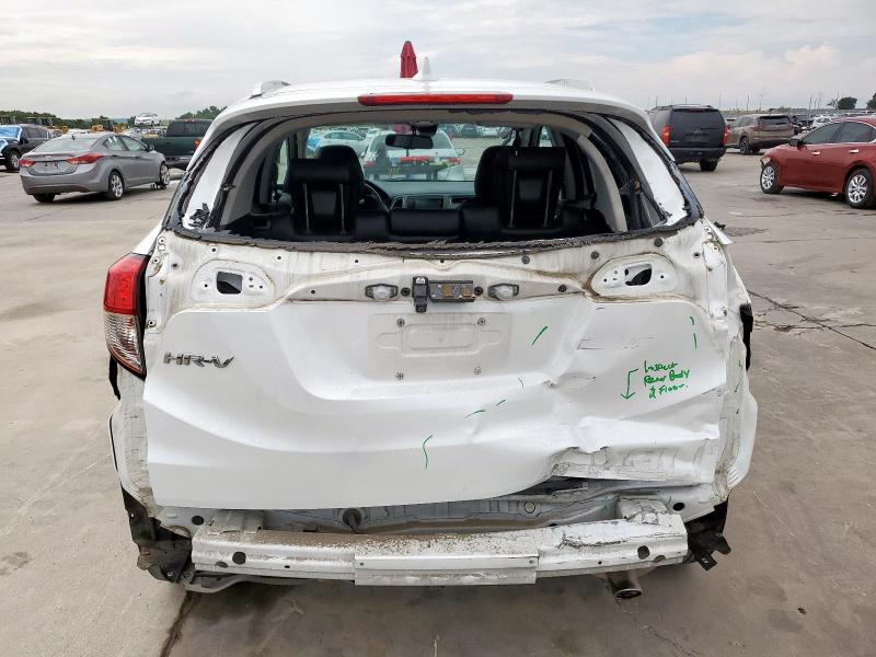 3CZRU5H70MM702505 - 2021 HONDA HR-V EXL WHITE photo 6