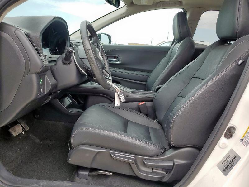 3CZRU5H70MM702505 - 2021 HONDA HR-V EXL WHITE photo 7