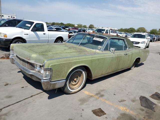 8Y81A825692 - 1968 LINCOLN CONTINENTA GREEN photo 1