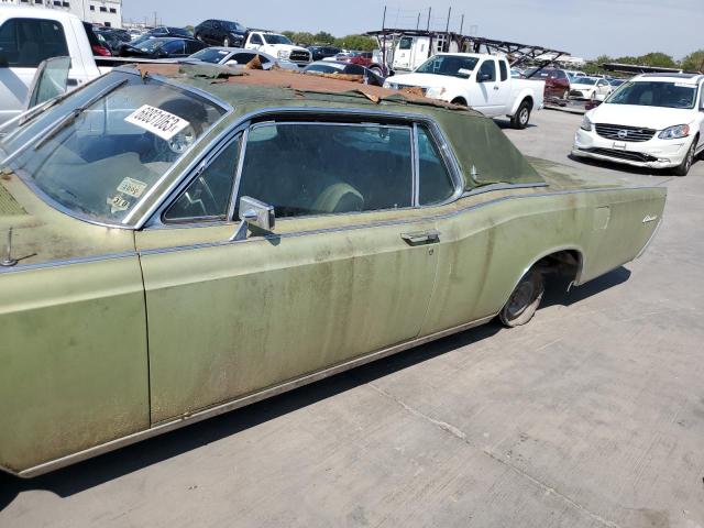 8Y81A825692 - 1968 LINCOLN CONTINENTA GREEN photo 7