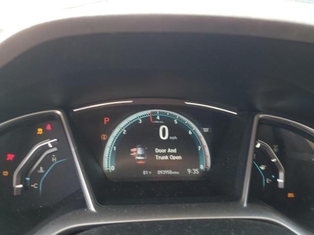 19XFC1F37HE004669 - 2017 HONDA CIVIC EX Gümüş fotoğraf 9