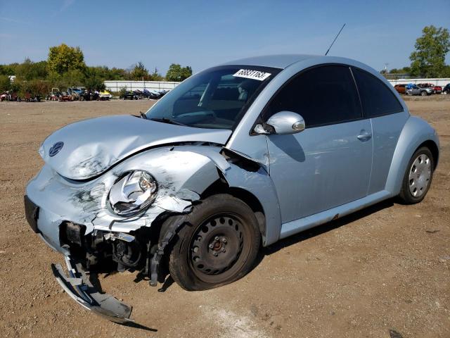 3VWPG3AG1AM020230 - 2010 VOLKSWAGEN NEW BEETLE BLUE photo 1