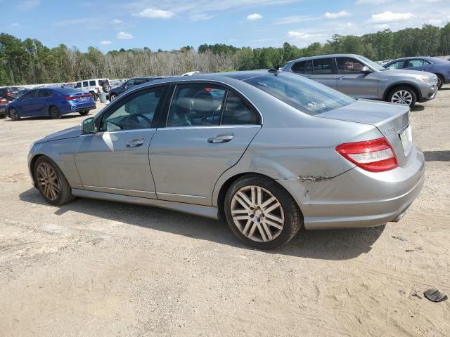 WDDGF81X88F139122 - 2008 MERCEDES-BENZ C-CLASS 300 4MATIC SILVER photo 2