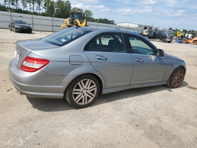 WDDGF81X88F139122 - 2008 MERCEDES-BENZ C-CLASS 300 4MATIC SILVER photo 3