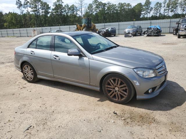 WDDGF81X88F139122 - 2008 MERCEDES-BENZ C-CLASS 300 4MATIC SILVER photo 4