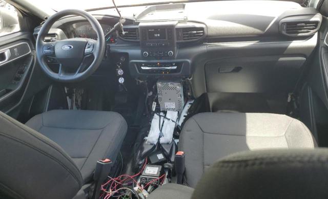 1FM5K8AB7MGC26530 - 2021 FORD EXPLORER POLICE INTERCEPTOR WHITE photo 8