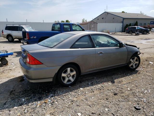 1HGEM22085L048887 - 2005 HONDA CIVIC EX ნაცრისფერი ფოტო 3