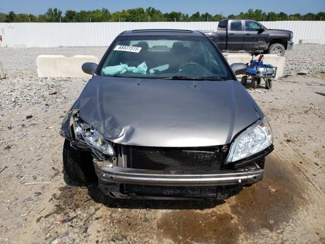 1HGEM22085L048887 - 2005 HONDA CIVIC EX ნაცრისფერი ფოტო 5
