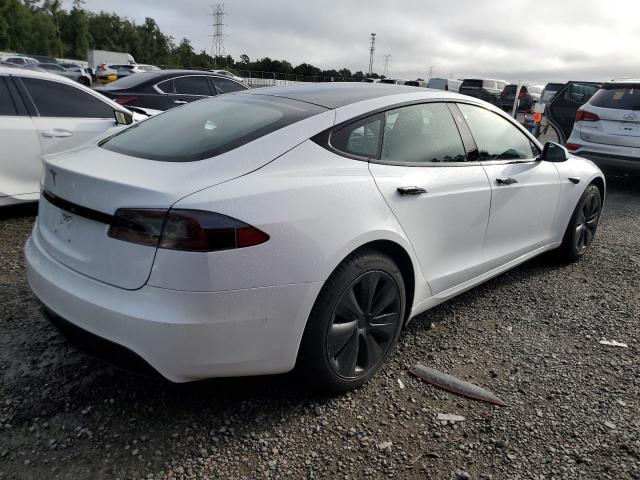 5YJSA1E57NF458854 - 2022 TESLA MODEL S Ağ foto 3