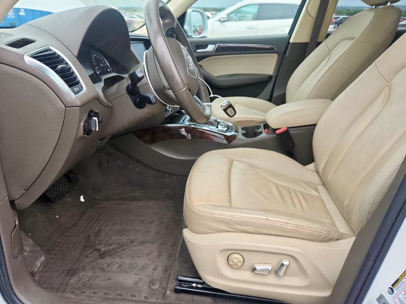 WA1LFAFP8DA101674 - 2013 AUDI Q5 PREMIUM PLUS Weiß Foto 7
