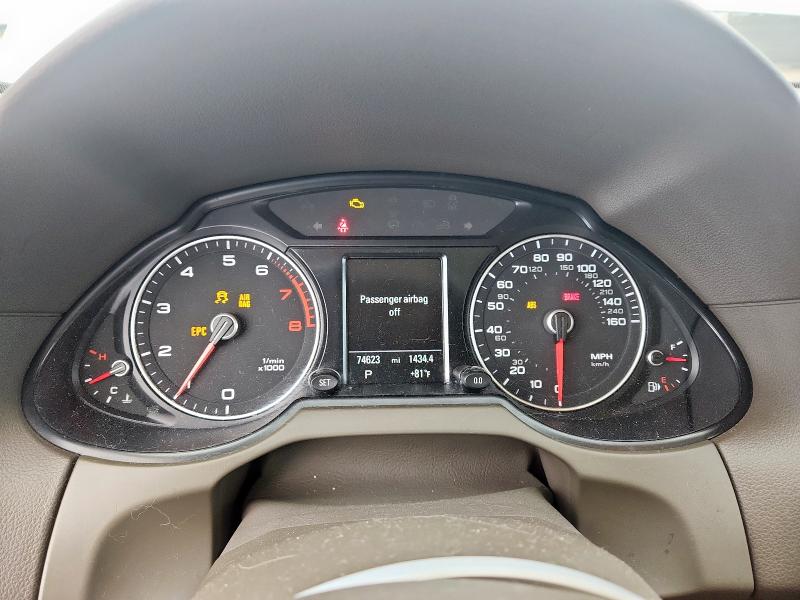 WA1LFAFP8DA101674 - 2013 AUDI Q5 PREMIUM PLUS Weiß Foto 9