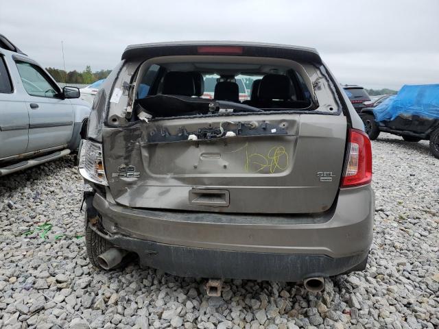 2FMDK4JC4DBA60892 - 2013 FORD EDGE SEL GRAY photo 6