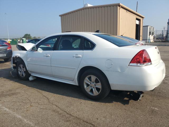 2G1WF5E34D1165903 - 2013 CHEVROLET IMPALA LS WHITE photo 2