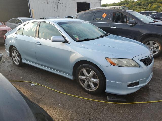 4T1BE46K97U531948 - 2007 TOYOTA CAMRY CE BLUE photo 4