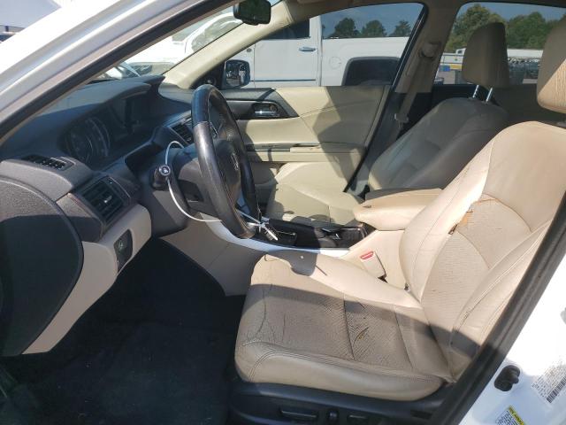 1HGCR2F87FA103349 - 2015 HONDA ACCORD EXL WHITE photo 7