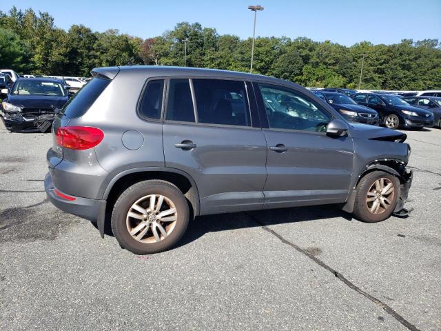 WVGBV3AX1DW612858 - 2013 VOLKSWAGEN TIGUAN S GRAY photo 3