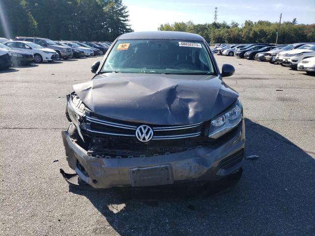 WVGBV3AX1DW612858 - 2013 VOLKSWAGEN TIGUAN S GRAY photo 5