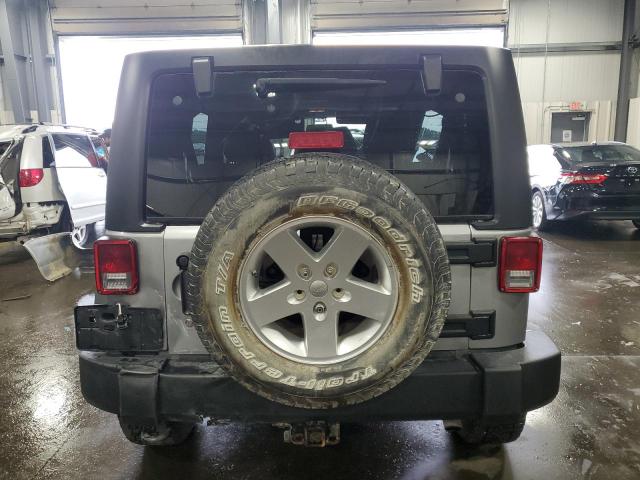 1C4BJWDG1JL812956 - 2018 JEEP WRANGLER U SPORT SILVER photo 6